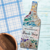 Planche À Découper Maison de plage personnalisée