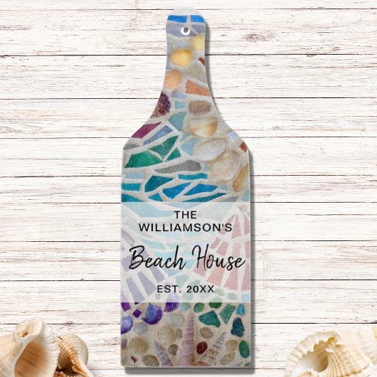 Planche À Découper Maison de plage personnalisée