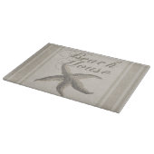 Planche À Découper Maison de plage Starfish Bord de mer Côté côte (Coin)