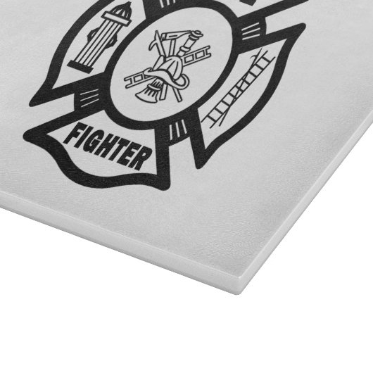 Planche À Découper Maison de sapeur-pompier (Coin)