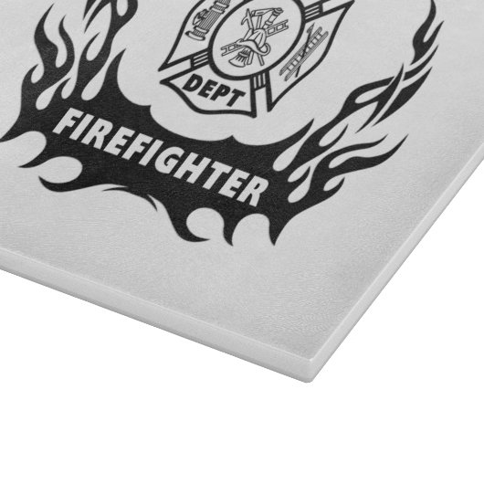 Planche À Découper Maison de sapeur-pompier (Coin)