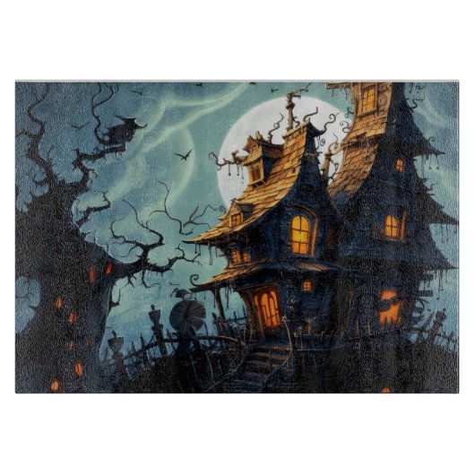 Planche À Découper Maison hantée (Devant)