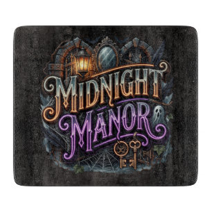 Planche À Découper Maison hantée de Halloween Midnight Manor