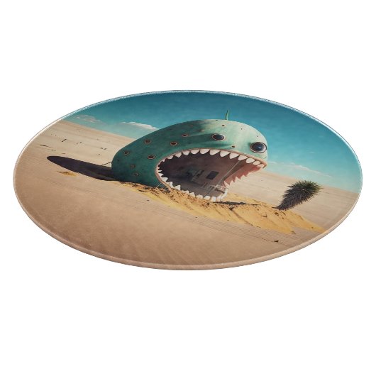 Planche À Découper Maison monstre du désert (Coin)