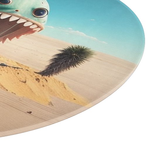 Planche À Découper Maison monstre du désert (Coin)