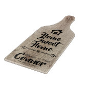 Planche À Découper Maison personnalisée Sweet Home (Coin)