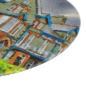 Planche À Découper Maison victorienne à Keswick peinte en aquarelle (Coin)
