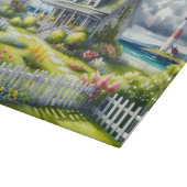 Planche À Découper Maisonnette avec vue sur le phare (Coin)