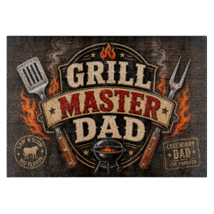 Planche À Découper Maître du Grill Papa