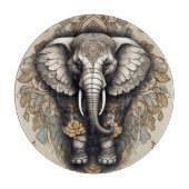 Planche À Découper Majestic Elephant Mandala (Devant)