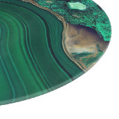 Planche à découper Malachite (Coin)
