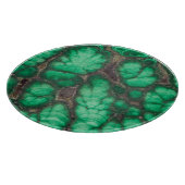 Planche À Découper Malachite à motif vert (Coin)