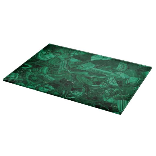 Planche À Découper Malachite vert (Coin)