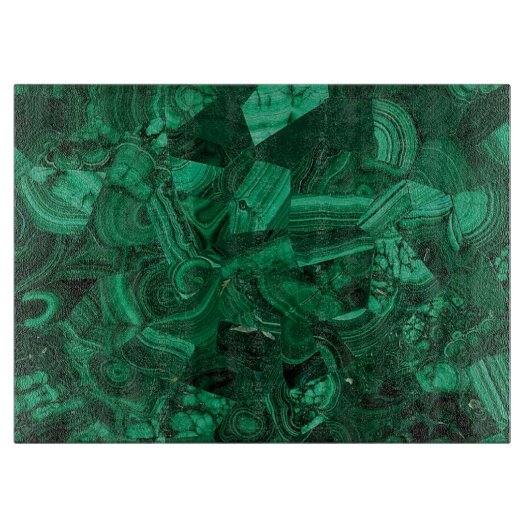 Planche À Découper Malachite vert (Devant)
