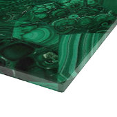 Planche À Découper Malachite vert (Coin)