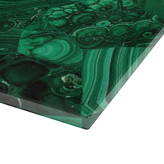 Planche À Découper Malachite vert (Coin)