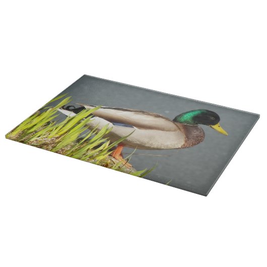 Planche À Découper Mallard Duck Faune Large (Coin)