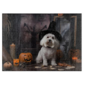 Planche À Découper Maltais Citrouille Halloween effroi (Devant)