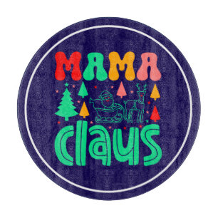 Planche À Découper Mama Claus Christmas Design-60097