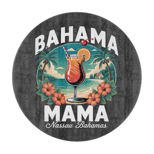 Planche À Découper Maman Bahamas Nassau (Devant)