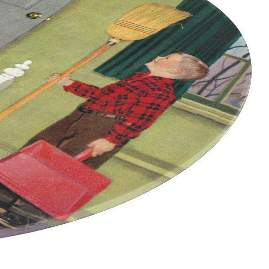 Planche À Découper Maman, J'Ai Nettoyé Ma Chambre ! (Coin)