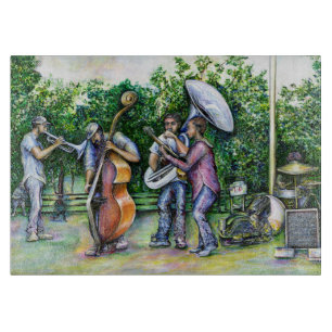 Planche À Découper Maman ne m'a jamais averti des joueurs tuba