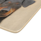 Planche À Découper Manchester Terrier Peinture Art animal original (Coin)