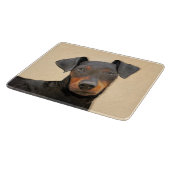 Planche À Découper Manchester Terrier Peinture Art animal original (Coin)