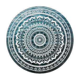 Planche À Découper Mandala Blanc Laissez la mer vous libérer