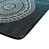 Planche À Découper Mandala Blanc Laissez la mer vous libérer (Coin)