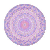 Planche À Découper Mandala bohème complexe aux couleurs psychédélique (Devant)