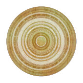 Planche À Découper Mandala doré et pailleté (Devant)