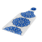 Planche À Découper Mandala en bleu (Coin)