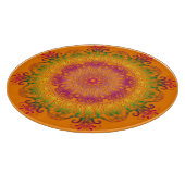 Planche À Découper Mandala. floral ethnique (Coin)