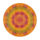 Planche À Découper Mandala. floral ethnique (Devant)