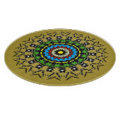 Planche À Découper Mandala Floral Sans Couture (Coin)