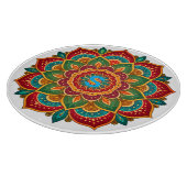 Planche À Découper Mandala initiale personnalisée (Coin)