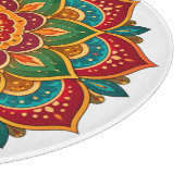 Planche À Découper Mandala initiale personnalisée (Coin)