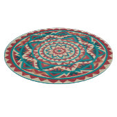 Planche À Découper Mandala Moderne du Sud-Ouest (Coin)