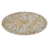 Planche À Découper Mandala sur bois (Coin)