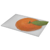 Planche À Découper Mandarin à feuilles vertes (Coin)