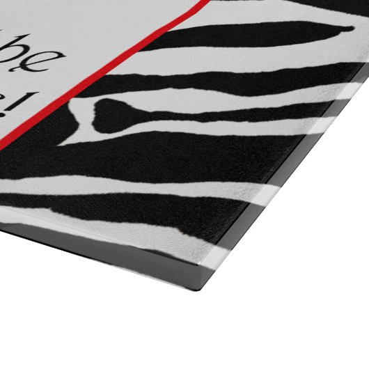 Planche À Découper "Mange, bois et sois fabuleux !" (Coin)