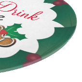 Planche À Découper Manger, boire et joyeux Noël (Coin)