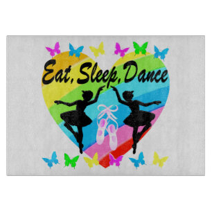 PLANCHE À DÉCOUPER MANGER, DORMIR, DANSER LE COEUR ET LES BOUTEILLES