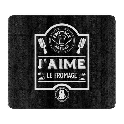 Planche À Découper Mangeurs de fromage (Devant)