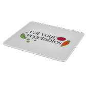 Planche À Découper Mangez vos légumes (Coin)