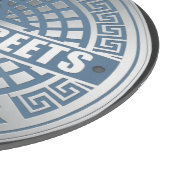 Planche À Découper Manhole Cover Brooklyn Blue (Coin)