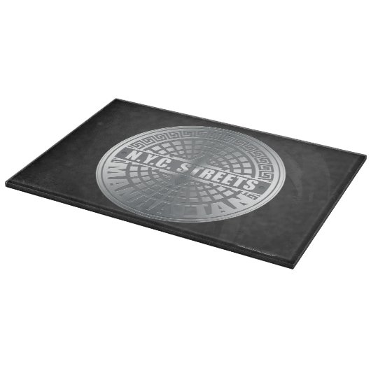 Planche À Découper Manhole Covers Manhattan (Coin)