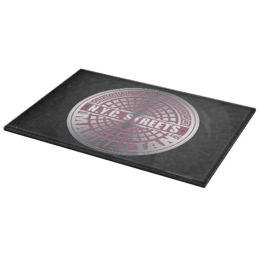 Planche À Découper Manhole Covers Manhattan (Coin)