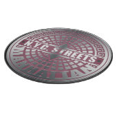 Planche À Découper Manhole Covers Manhattan (Coin)